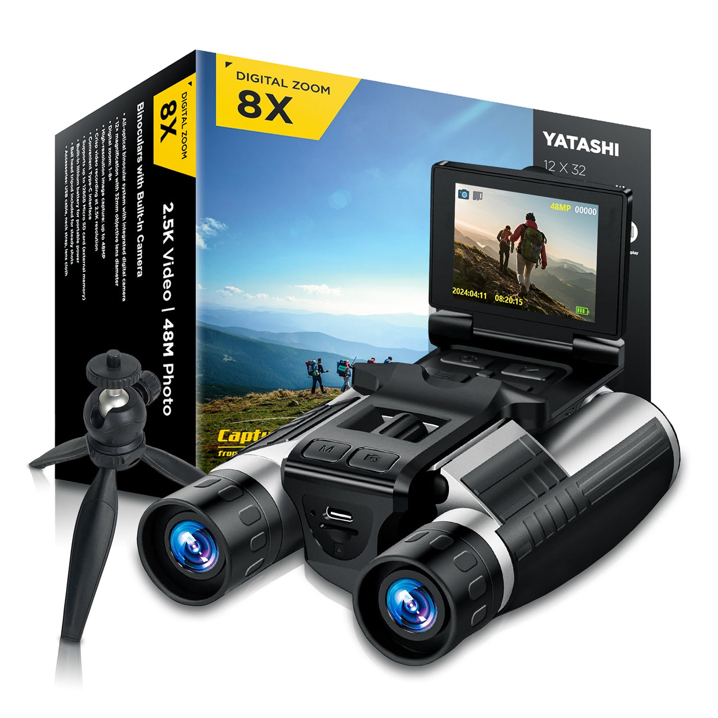 Binoculars with Camera Built in